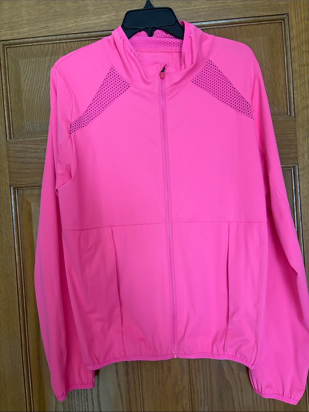 ZYIA Hot Pink Full-Zip Utility Jacket